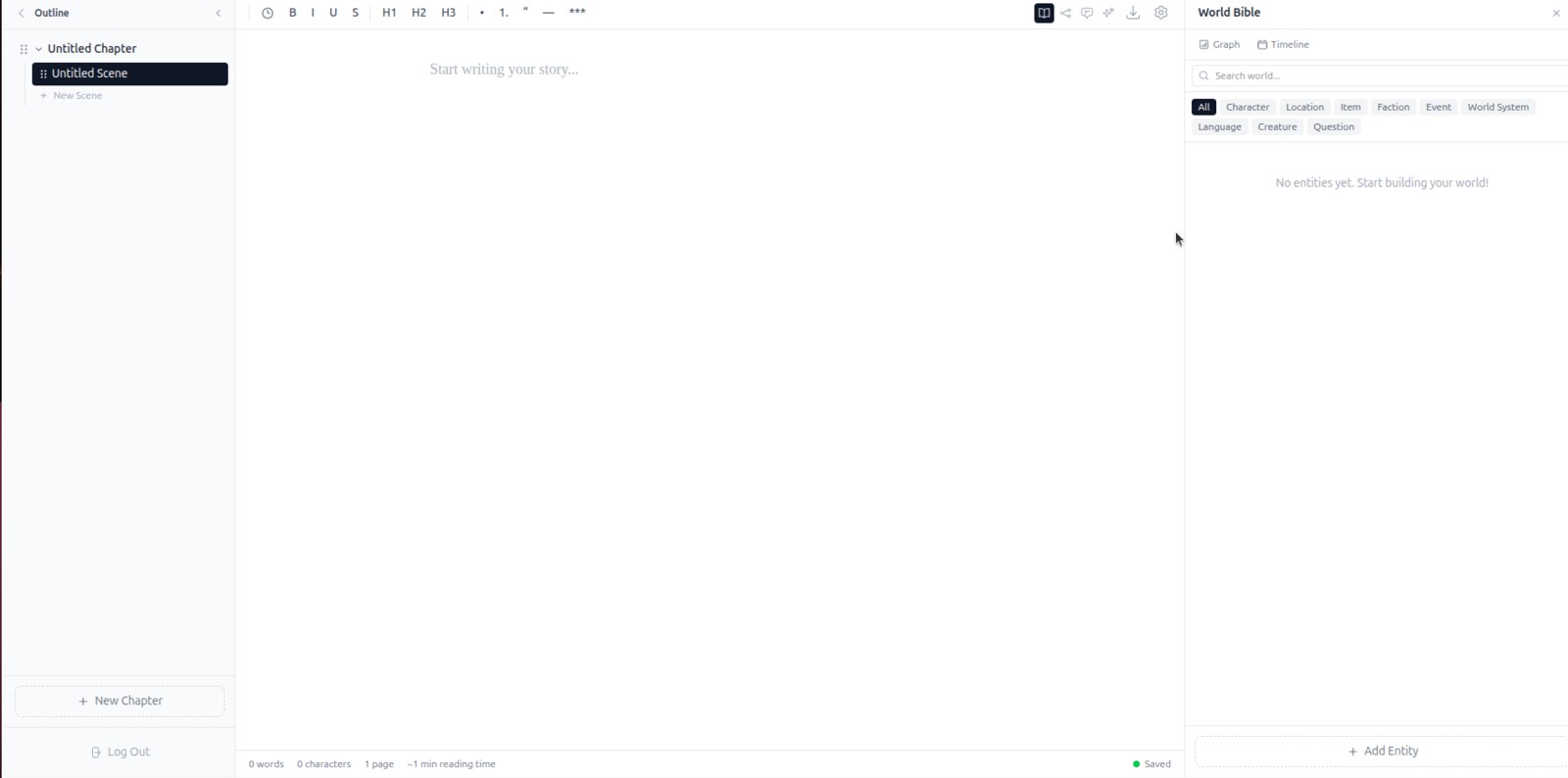 chaptery.app — zrzut 2
