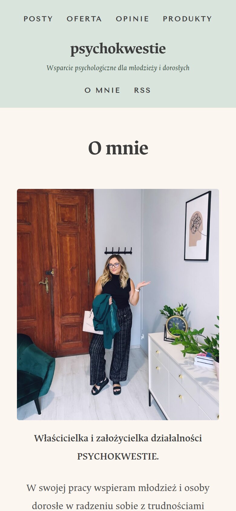 psychokwestie.pl — ekran 3