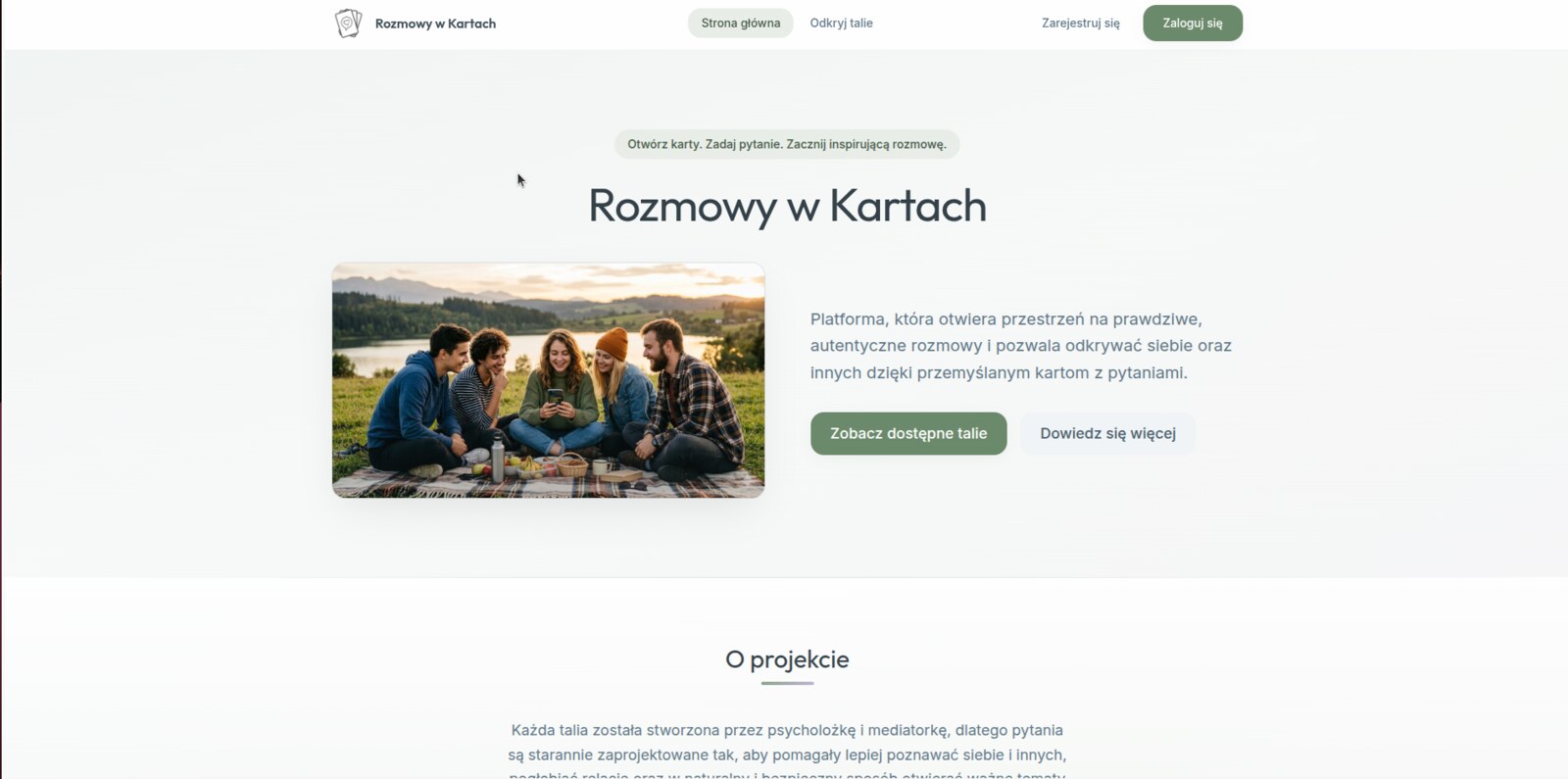 rozmowywkartach.pl — zrzut 4